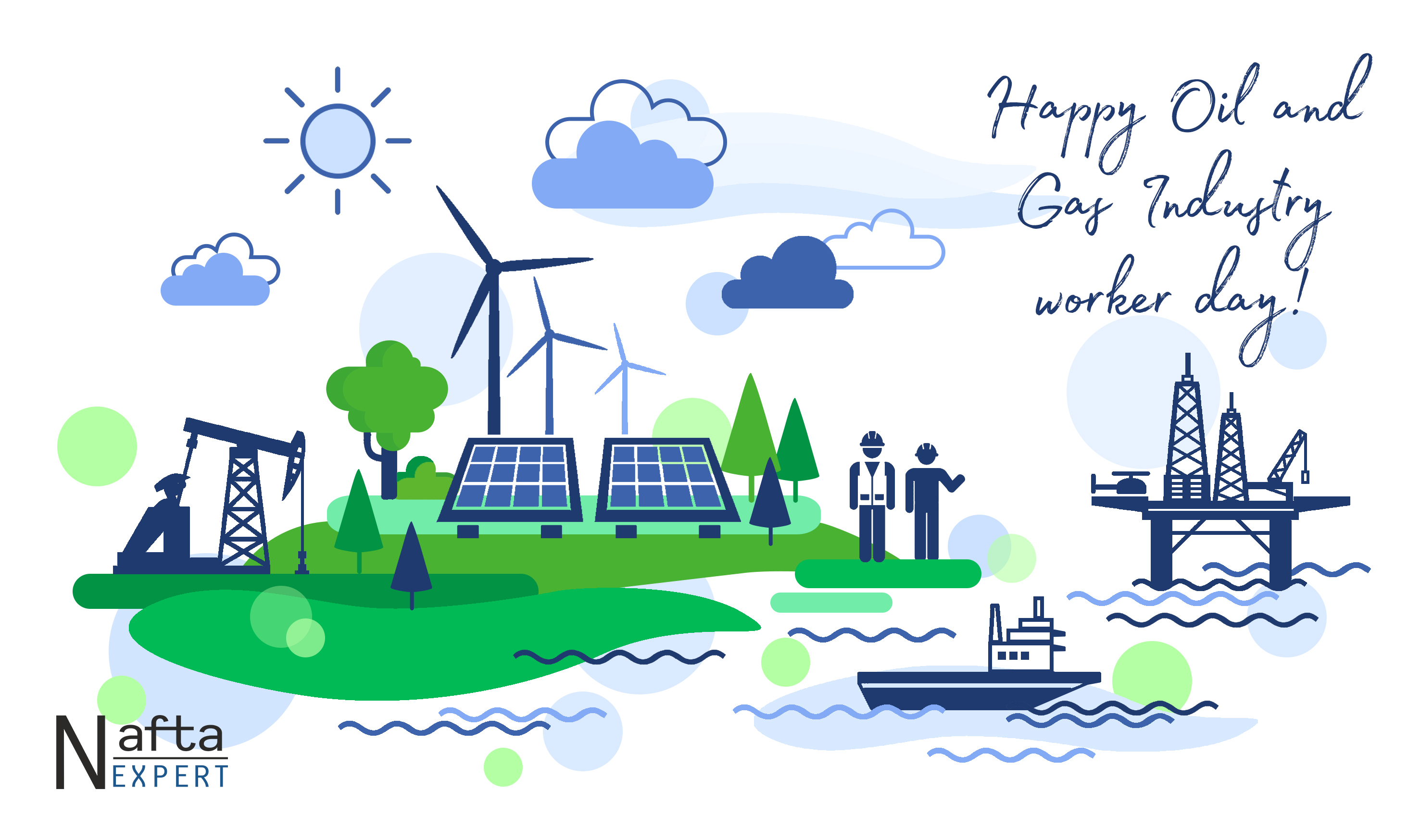 Oil and Gas Industry worker day